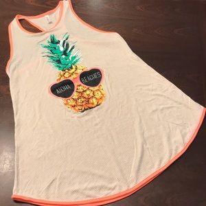Francescas swim cover up dress- small